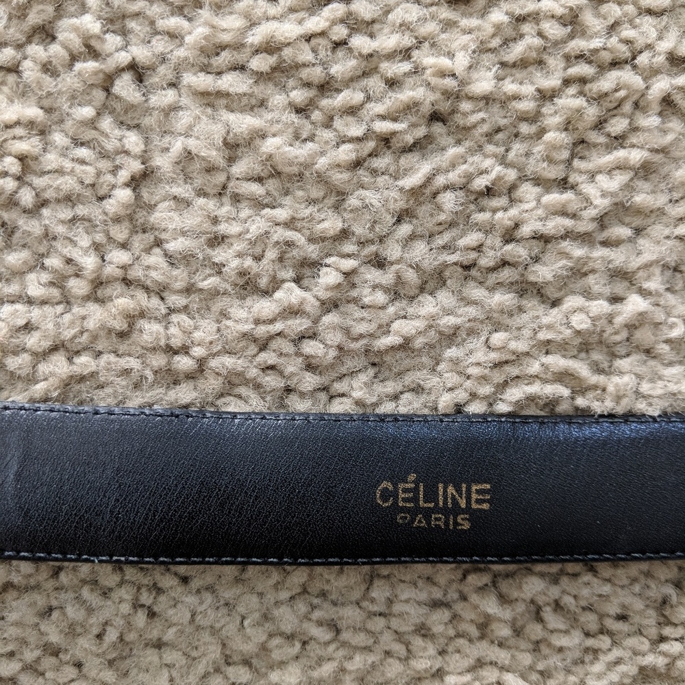 Celine belt without buckle